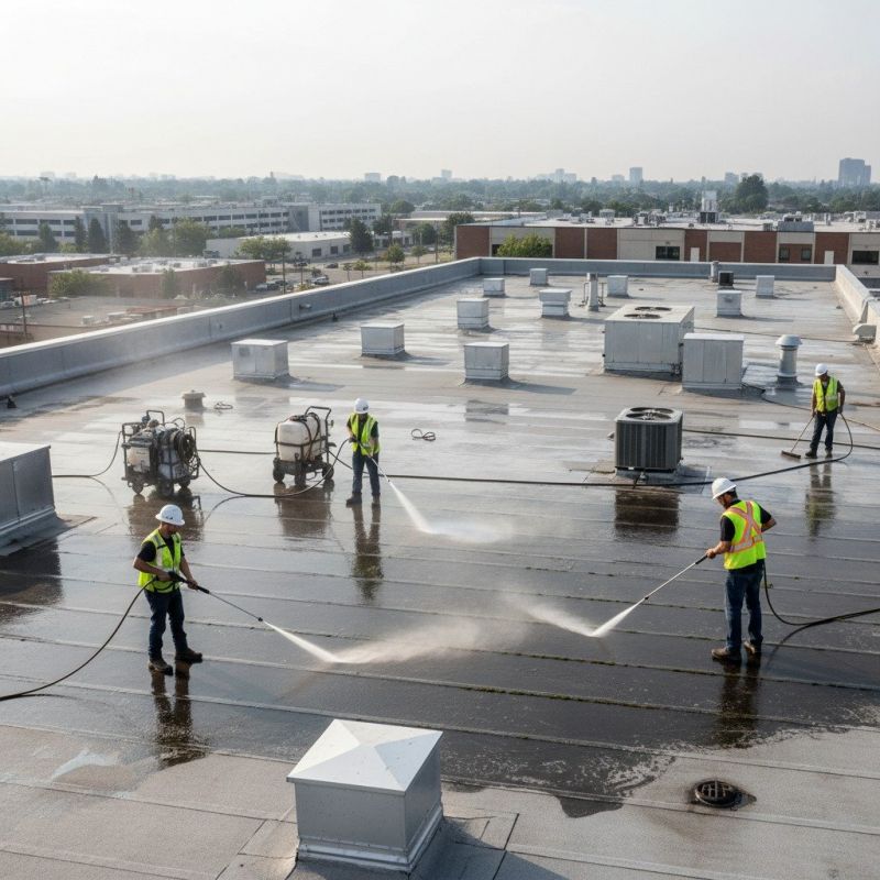 Roof Washing Service