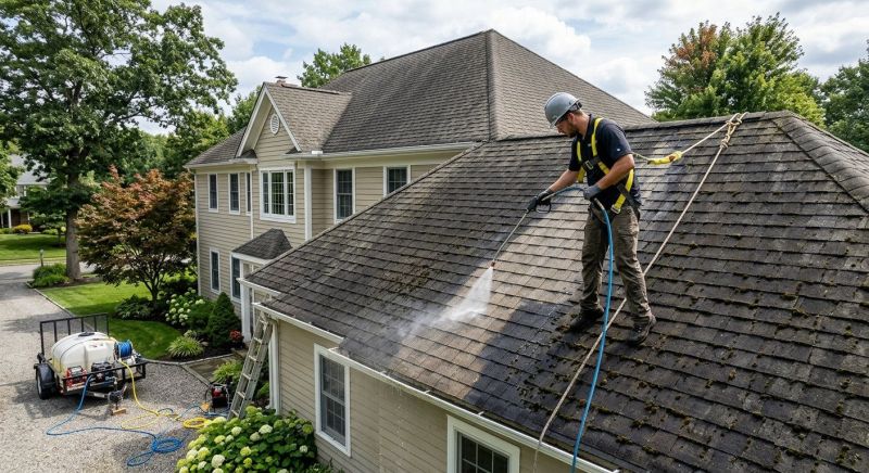 Roof Washing Service