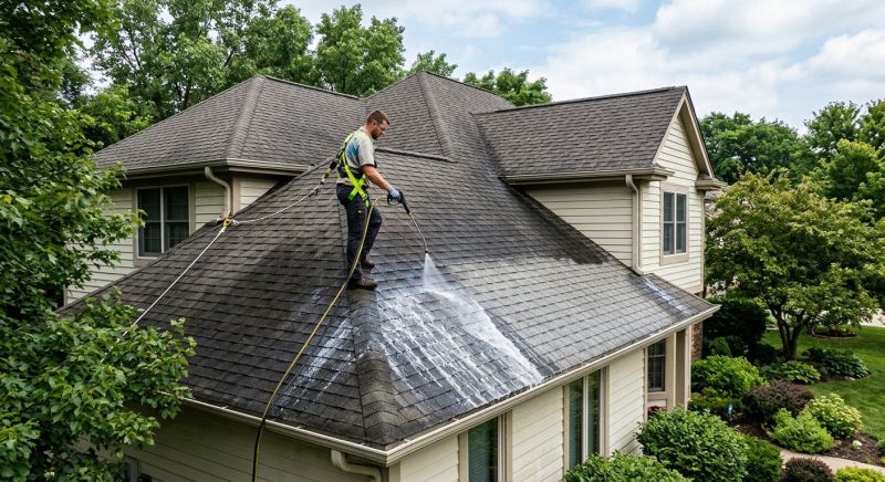 Roof Washing Service