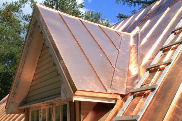 Copper Roof Stain Removal