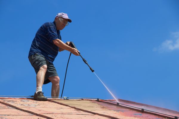 Copper Roof Washing
